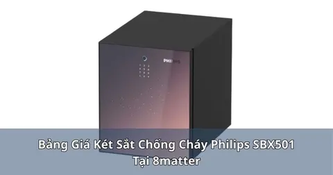 Bảng giá két sắt chống cháy Philips SBX501 tại 8matter