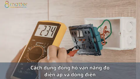 Cách dùng đồng hồ vạn năng đo điện an toàn
