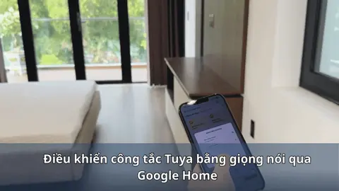 Điều khiển công tắc Tuya bằng giọng nói qua Google Home