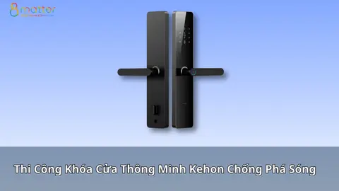 Khóa thông minh có sợ bị phá sóng không?