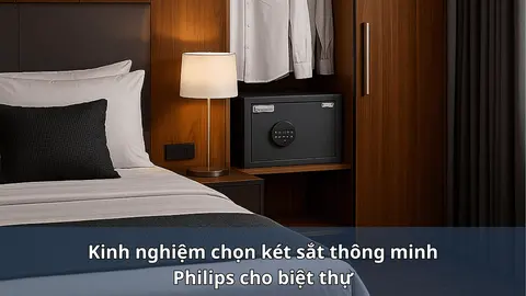 Kinh nghiệm chọn két sắt Philips cho biệt thự