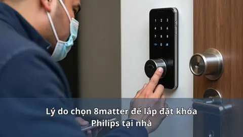 Lắp đặt khóa Philips tại nhà: tiêu chí chọn đơn vị thi công