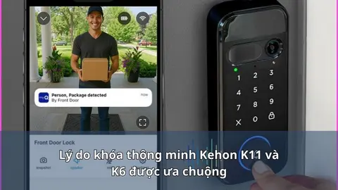 Khóa Kehon K11 và K6: khác nhau ở đâu, chọn cái nào?