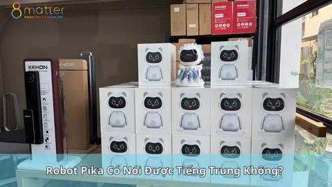 Robot Pika có nói được tiếng Trung không?