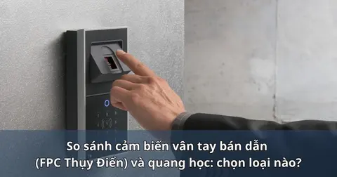 So sánh cảm biến vân tay bán dẫn (FPC Thụy Điển) và quang học: chọn loại nào?