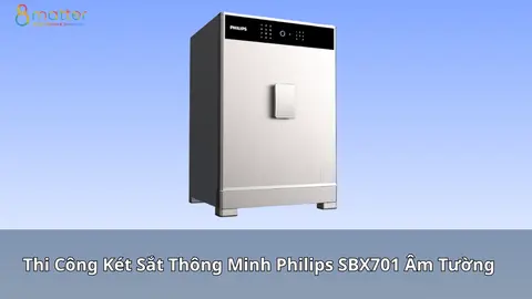 Lắp két sắt Philips SBX701 âm tường: những điều cần chuẩn bị trước