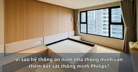 Vì sao hệ thống an ninh nhà thông minh cần thêm két sắt thông minh Philips?
