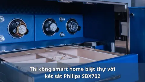 Két sắt Philips SBX702 có đáng đầu tư cho biệt thự?