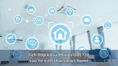 Tích hợp khóa Philips DDL720 vào hệ sinh thái smart home