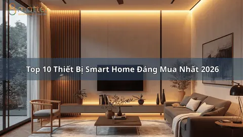 Top 10 thiết bị smart home đáng mua 2026