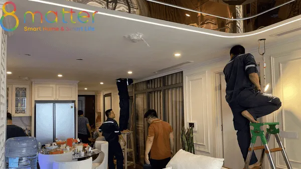 Ổ Cắm Thông Minh Nối Dài Wifi Tuya 5 Ổ SP UV 02 8matter smarthome