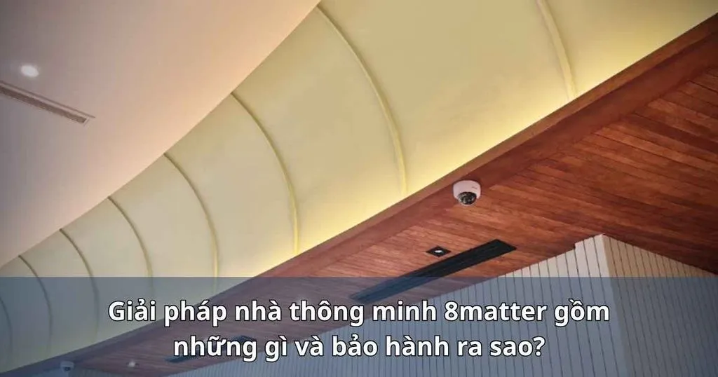 Đồ hoạ trần nhà gắn cảm biến kèm dòng chữ hỏi về giải pháp nhà thông minh