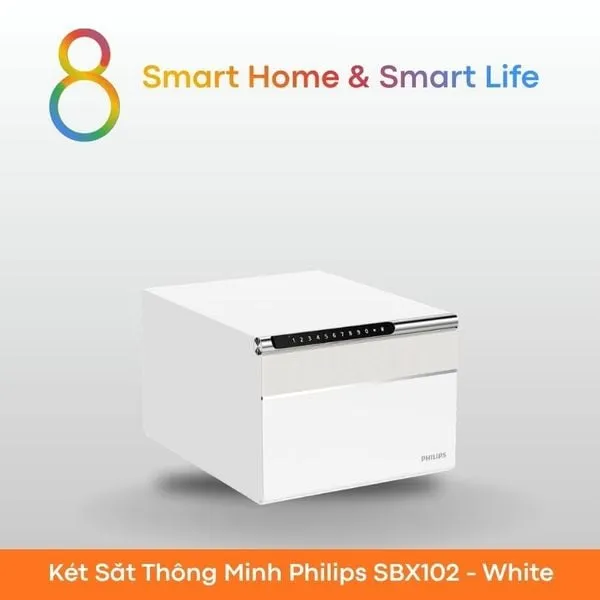 Thùng sắt thông minh philips SBX102-8Matter - SmartHome
