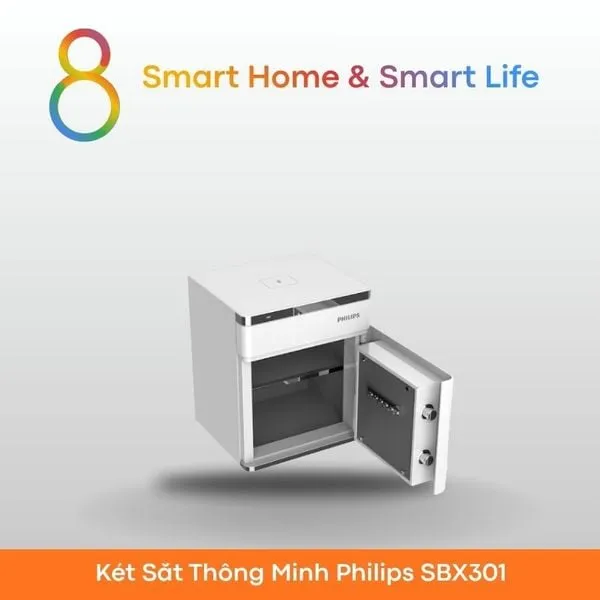 Két sắt thông minh Philips SBX301-8Matter - SmartHome