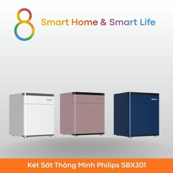 Két sắt thông minh Philips SBX301-8Matter - SmartHome