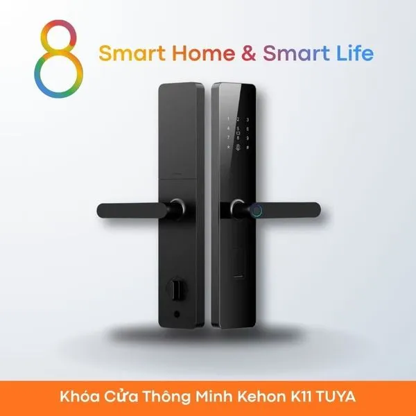 Khóa Cửa Thông Minh Kehon K11 TUYA - 8Matter - SmartHome