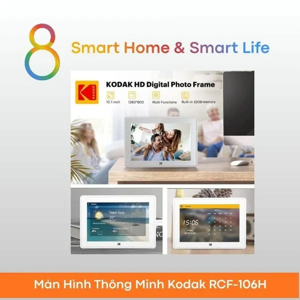 Màn Hình Thông Minh Kodak RCF-106H - 8Matter - SmartHome