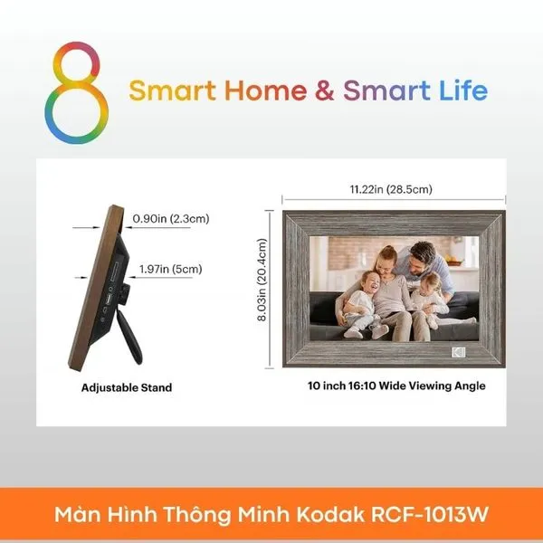 Màn Hình Thông Minh Kodak RCF-1013W - 8Matter - SmartHome