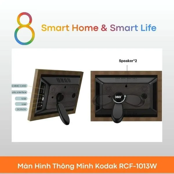 Màn Hình Thông Minh Kodak RCF-1013W - 8Matter - SmartHome