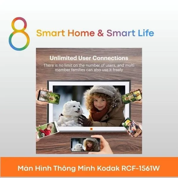 Màn Hình Thông Minh Kodak RCF-1561W - 8Matter - SmartHome