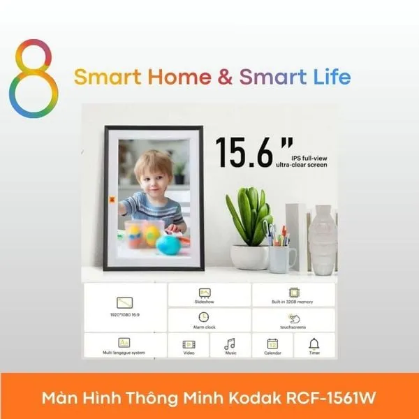 Màn Hình Thông Minh Kodak RCF-1561W - 8Matter - SmartHome