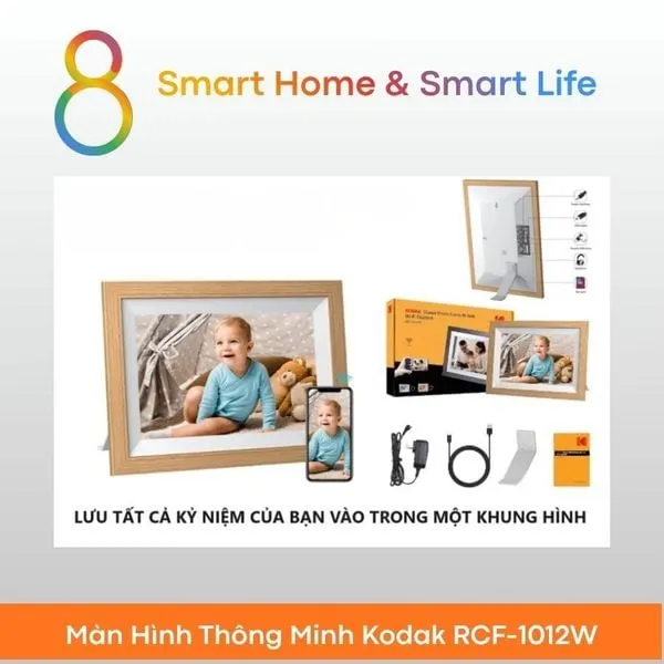Màn Hình Thông Minh Kodak RCF-1012W - 8Matter - SmartHome