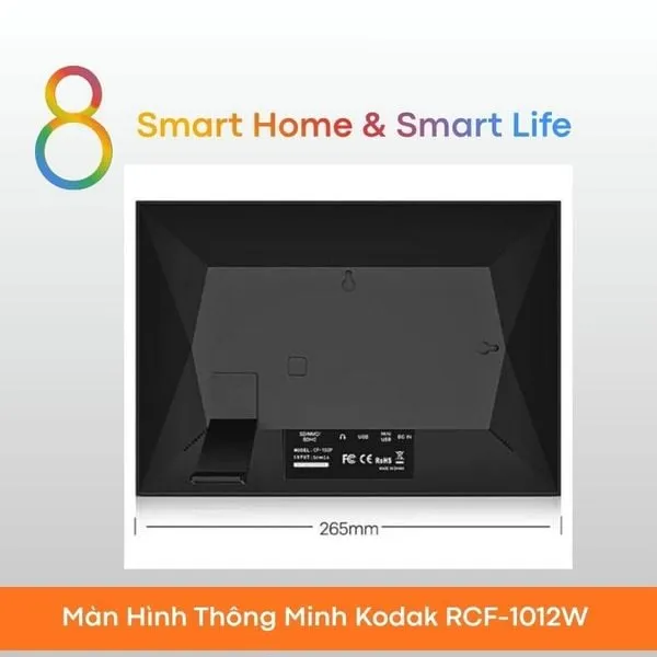 Màn Hình Thông Minh Kodak RCF-1012W - 8Matter - SmartHome
