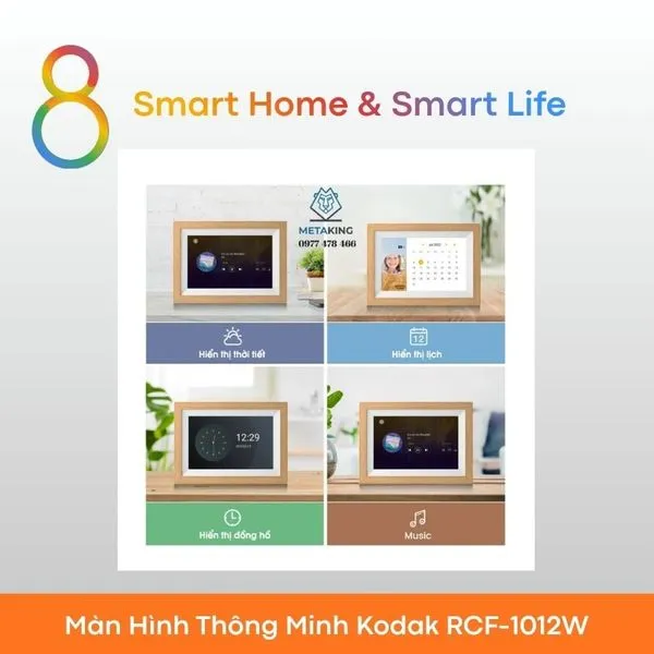 Màn Hình Thông Minh Kodak RCF-1012W - 8Matter - SmartHome