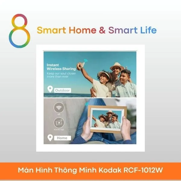 Màn Hình Thông Minh Kodak RCF-1012W - 8Matter - SmartHome