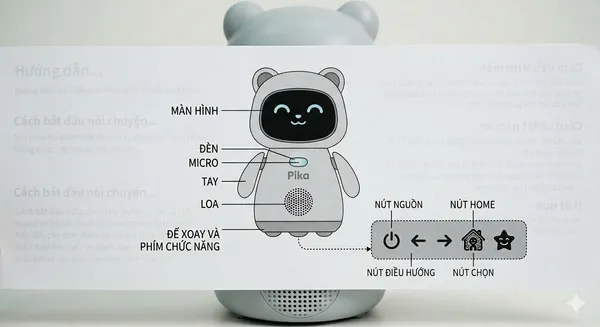 Hướng Dẫn Kết Nối Và Sử Dụng Robot Pika