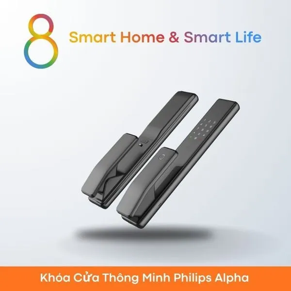 Khóa Cửa Thông Minh Philips Alpha - 8Matter - SmartHome
