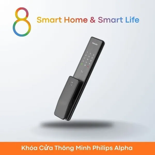 Khóa Cửa Thông Minh Philips Alpha - 8Matter - SmartHome