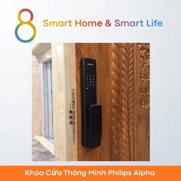 Khóa Cửa Thông Minh Philips Alpha - 8Matter - SmartHome