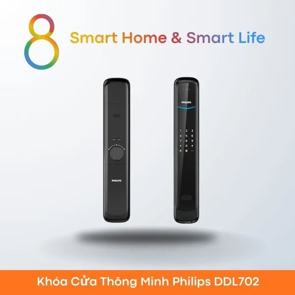 Khóa Cửa Thông Minh Philips DDL702