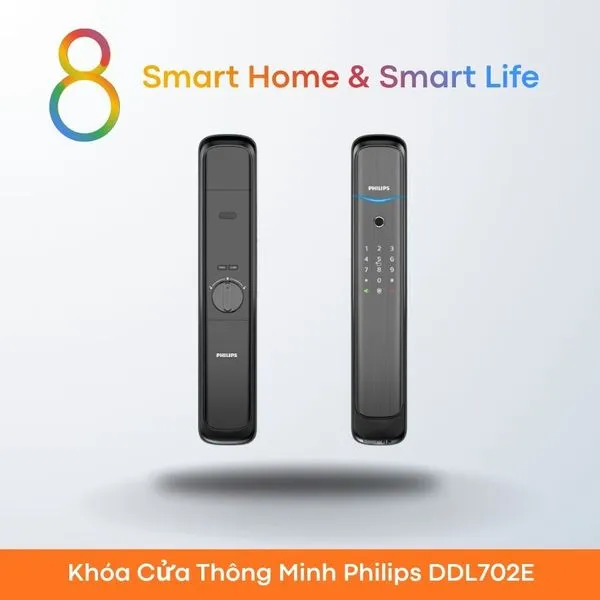 Khóa Cửa Thông Minh Philips DDL702E