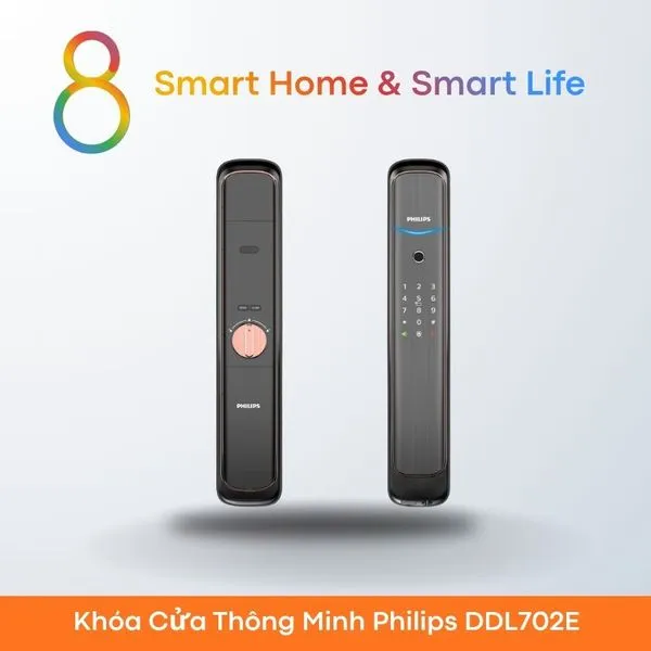 Khóa Cửa Thông Minh Philips DDL702E