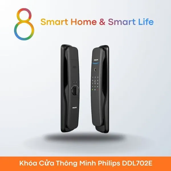 Khóa Cửa Thông Minh Philips DDL702E