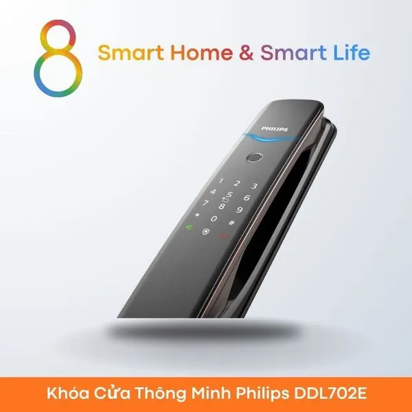 Khóa Cửa Thông Minh Philips DDL702E
