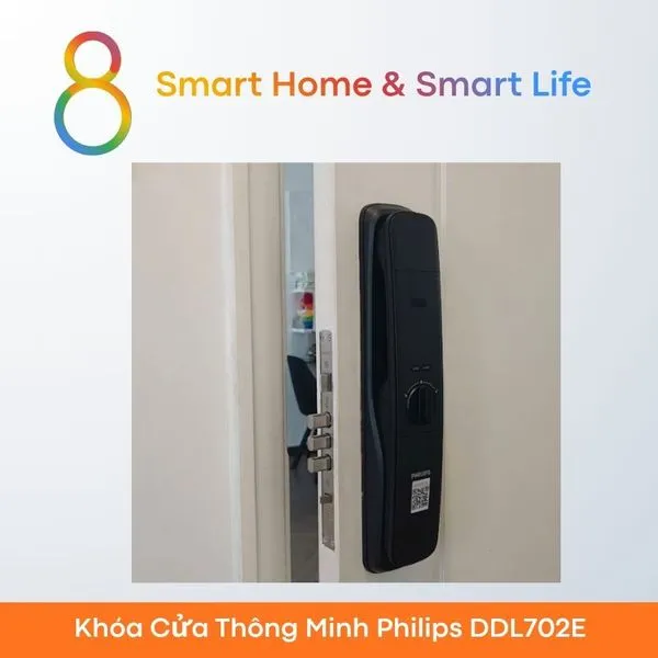 Khóa Cửa Thông Minh Philips DDL702E