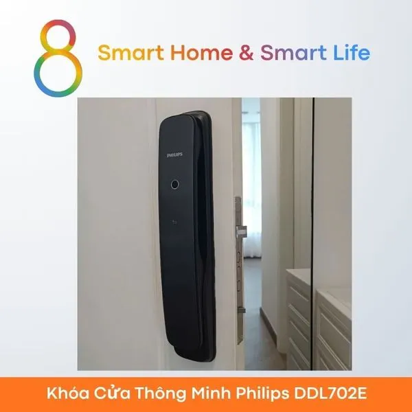 Khóa Cửa Thông Minh Philips DDL702E