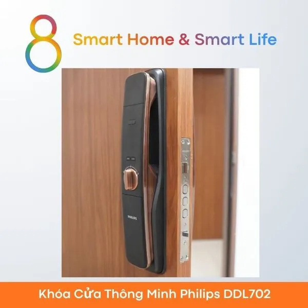 Khóa Cửa Thông Minh Philips DDL702