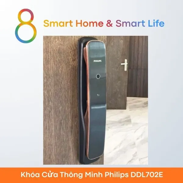 Khóa Cửa Thông Minh Philips DDL702E