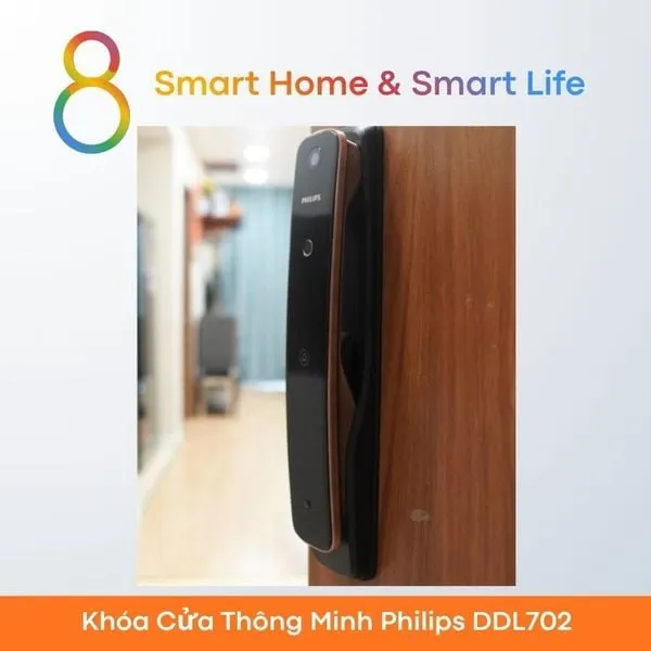 Khóa Cửa Thông Minh Philips DDL702