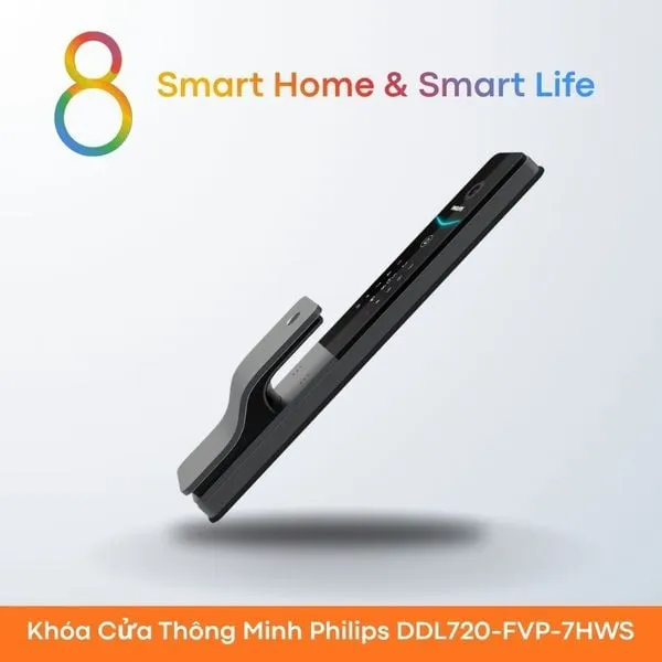 Khóa Cửa Thông Minh Philips DDL720-FVP-7HWS