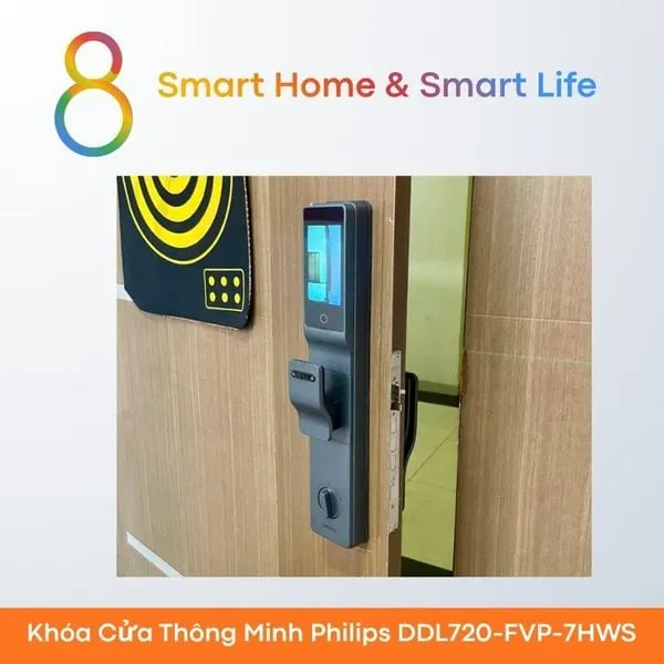 Khóa Cửa Thông Minh Philips DDL720-FVP-7HWS