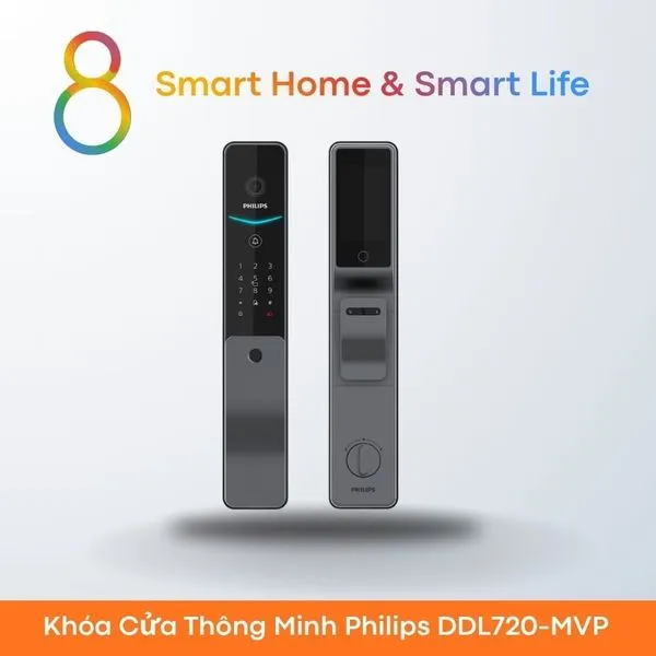 Khóa Cửa Thông Minh Philips DDL720-MVP