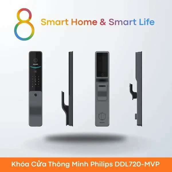 Khóa Cửa Thông Minh Philips DDL720-MVP