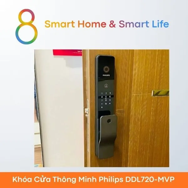 Khóa Cửa Thông Minh Philips DDL720-MVP