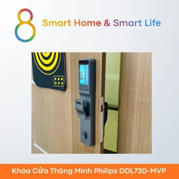 Khóa Cửa Thông Minh Philips DDL720-MVP