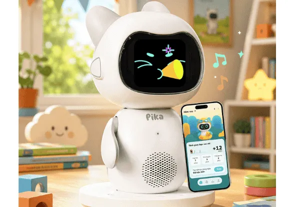 Robot Pika - Trợ Lý AI Học Tiếng Anh Cho Bé - 8matter SmartHome